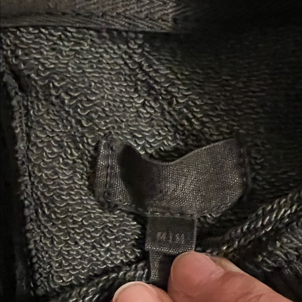 Aerie Black Sweatshirt with White Bow Design - Picture 4 of 4